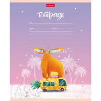 Тетрадь А5 12л линия "Счастливчики" на скобе 5 дизайнов 12Т5В2/067955 от магазина "Карандаш"