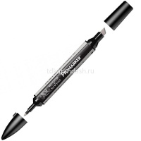 Маркер художественный "Pro" холодный серый, двухсторонний 3PMSCG3 от магазина "Карандаш"