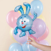 Шар воздушный 43см(17") на палочке "Мини. Смешарики. Крош" с клапаном, фольга 515114 от магазина "Карандаш"