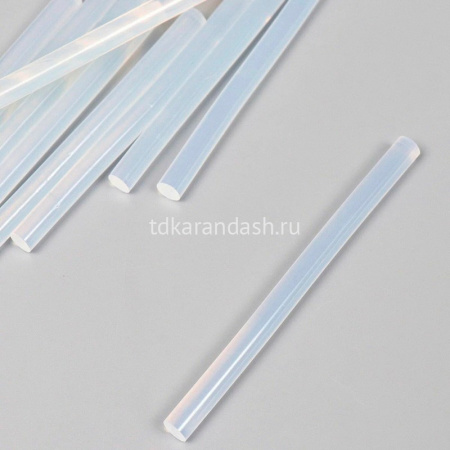 Термоклей в наборе 1,1х18см, прозрачный, 6шт в упаковке 11577-24 от магазина "Карандаш"