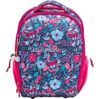 Ранец "Butterfly" 38х35х19см, 800гр, 2 отделения, 2 кармана, с брелком 338-82/9 от магазина "Карандаш"