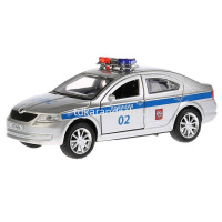 Картинка Машина "Skoda Octavia. Полиция" серебро, инерционная, металл 12см (открывающиеся двери) OCTAVIA-P от магазина "Карандаш" Машина "Skoda Octavia. Полиция" серебро, инерционная, металл 12см (открывающиеся двери) OCTAVIA-P от магазина "Карандаш"