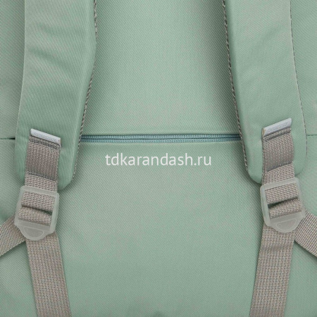 Рюкзак 29х40х18см, 600гр, 2 отделения, 4 кармана, мятный RD-540-2/3 от магазина "Карандаш"