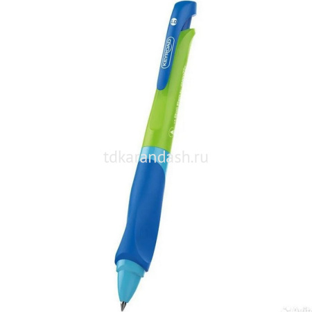 Ручка шариковая "Easy Writer" 1,0мм синяя, автомат, резиновый грип, 3 цвета корпуса KR971586 от магазина "Карандаш"