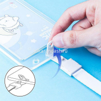 Бейдж 133х90мм вертикальный, со шнуром ассорти, пвх 3 цвета 64808 от магазина "Карандаш"