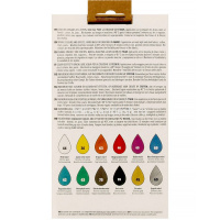 Набор красок д/темных и светлых тканей 12*20мл "Setacolor Shimmer. Исследование" мерцающие 757481 от магазина "Карандаш"