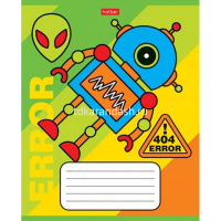 Тетрадь А5 12л линия "Я-робот" на скобе 5 дизайнов 12Т5В2/067657 от магазина "Карандаш"