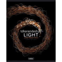 Тетрадь А5 96л клетка "Иллюминация" на скобе 5 дизайнов 96Т5вмВ1/067849 от магазина "Карандаш"