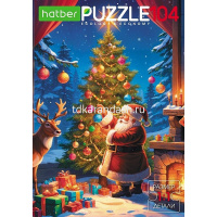 Пазлы 104 эл. "ECO. Дед Мороз и елочка" 22х32см 104ПЗ4_32935/089490 от магазина "Карандаш"