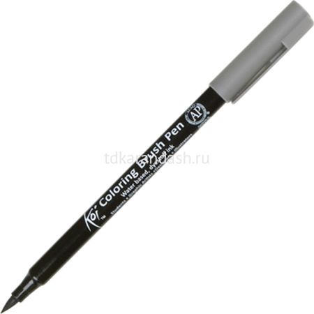 Маркер-кисть акварельный "Koi Brush Pen" №46 серый холодный темный XBR#46