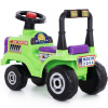 Каталка-автомобиль "Трактор Митя №2" 61х29х44см, зеленый, пластик 9196 от магазина "Карандаш"