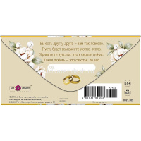 Конверт для денег "В День Свадьбы" 167х83мм 0321.209 от магазина "Карандаш"