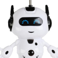 Робот-вертолет 25х22,5х10,5см (USB, свет) пластик 1707F061-R от магазина "Карандаш"