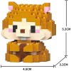 Конструктор 3D "Animals" количество деталей 124-150, 8х11х4см пластик, ассорти W1502/11314-24 от магазина "Карандаш"
