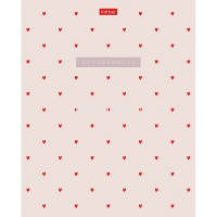 Тетрадь А5 48л клетка "LOVE IS..." на скобе тиснение 5 дизайнов 48Т5тВ1/093099 от магазина "Карандаш"