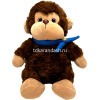 Обезьянка с шарфом 35см XM24719