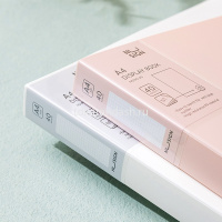 Папка 40 вкладышей "Nusign" А4 пластик белая, нумерация страниц ENS190-40-WH от магазина "Карандаш"