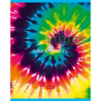 Тетрадь А5 48л клетка "TIE-DYE" на скобе 5 дизайнов 48Т5В1/068416 от магазина "Карандаш"