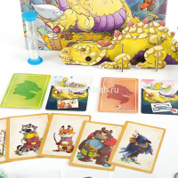 Игра настольная "Не буди дракона" 24х24см (61 карта, жетоны, песочные часы, фигурка) PG-17600 от магазина "Карандаш"