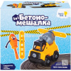 Набор д/лепки из теста 6 цветов 30гр. "Бетономешалка" (машинка-конструктор, 2 фильеры, отвертка) TA2