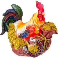 Копилка Петух 11,5см смола 4 вида Y3588-16 от магазина "Карандаш"