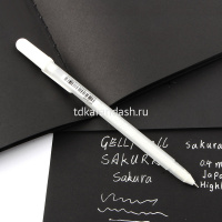 Ручка гелевая "Gelly Roll" 0,5мм белая XPGB05#50 от магазина "Карандаш"