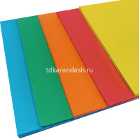 Бумага тонированная А4 50л 160г/м2 5 неоновых цветов VS195872 от магазина "Карандаш"