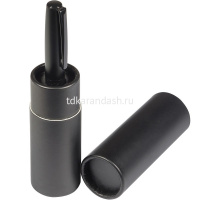 Ручка-роллер "Sorrento" 0,7мм синяя, черный матовый металлический корпус, Soft Touch, в футляре 20-0 от магазина "Карандаш"