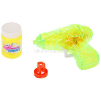 Мыльные пузыри - пистолет 1 отверстие 10х13см ассорти 2039-635 от магазина "Карандаш"