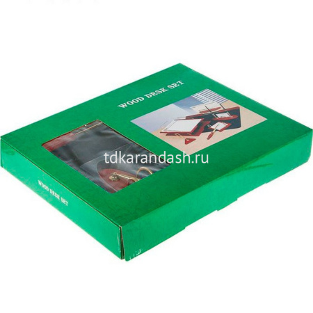 Набор настольный 7 предметов, розовое дерево 28318/7S-1A от магазина "Карандаш"