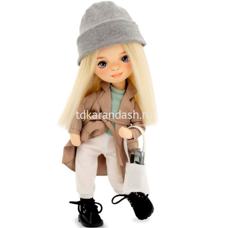 Кукла "Mia. Европейская зима" 32см в бежевом тренче SS01-07
