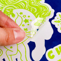 Наклейка-раскраска "Звёздная лошадка" 15х21см светитсяв темноте, пвх НН-2359 от магазина "Карандаш"