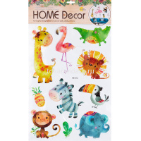 Наклейки интерьерные (8D) 62х37см 12 видов Y9249-19 от магазина "Карандаш"