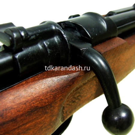 Карабин Маузера K-98 Германия, I и II Мировые войны 110см с ремнем, дерево, металл DE-1146-C от магазина "Карандаш"