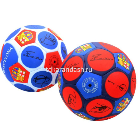Мяч футбольный PU 330гр. 4 цвета S-02-034