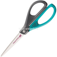 Ножницы 21см "Essentials Green Deco" сталь, ручки пластик, эргономичные, цвет ассорти 468101 от магазина "Карандаш"