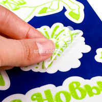 Наклейка-раскраска "Праздничный конь" 21х30см светитсяв темноте, пвх НН-2361 от магазина "Карандаш"