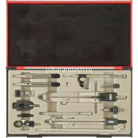 Картинка Готовальня 13 предметов (циркули, карандаши, держатели, удлинители, отвертка, иглы, грифели) 9452 от магазина "Карандаш" Готовальня 13 предметов (циркули, карандаши, держатели, удлинители, отвертка, иглы, грифели) 9452 от магазина "Карандаш"