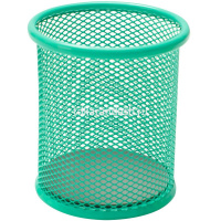 Подставка д/канц.принадлежностей d-91х98мм сетчатая металлическая, розовая Е9153 от магазина "Карандаш"