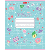 Тетрадь А5 24л клетка "Замечтательно!" на скобе 5 дизайнов 24Т5В1/067733 от магазина "Карандаш"