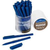 Ручка шариковая "PrimeWrite. Basic. Navy" 1,0мм синяя, на масляной основе, корпус Soft Touch 20-0295 от магазина "Карандаш"