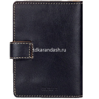 Бумажник водителя 100х127х5мм черный, натуральная кожа, в подарочной коробке BV.10.TXF. от магазина "Карандаш"