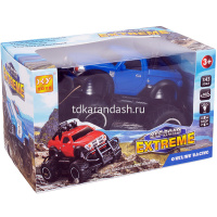 Внедорожник р/у 13х8х7см пластик (свет, поворот 360 градусов) LT266064 от магазина "Карандаш"