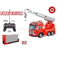 Кран р/у "Fire Engine" 20х12х8см пластик (свет, звук) 698A-2 от магазина "Карандаш"