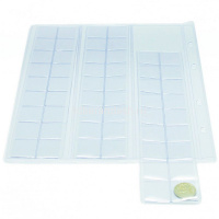 Файл для монет 207*250мм 54шт. пвх 3182/4-54.180 от магазина "Карандаш"