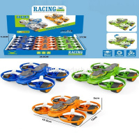 Машинка-квадрокоптер 13х12х5см инерциоонная пластик 3 цвета LT360330 от магазина "Карандаш"