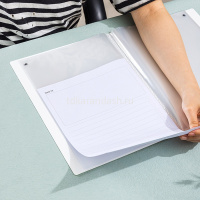 Папка 20 вкладышей "Nusign" А4 пластик белая, нумерация страниц ENS190-20-WH от магазина "Карандаш"