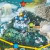 Игра настольная "Кругосветная экспедиция" 30х30см (поле, карты, стрелки, билеты, жетоны) PG-17371 от магазина "Карандаш"