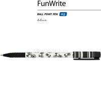 Ручка шариковая "FunWrite.Велосипеды" 0.5мм синяя 20-0212/25 от магазина "Карандаш"