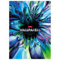 Тетрадь А4 96л клетка "Калейдоскоп" на скобе глянцевая ламинация 3 дизайна 083178 от магазина "Карандаш"